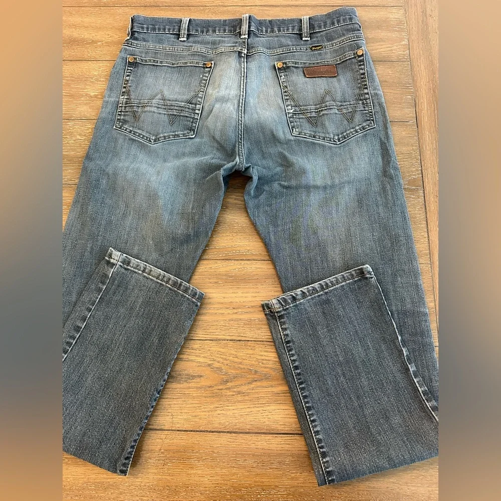 Wrangler Slim Jeans Size 37x32 No Size Tag‎